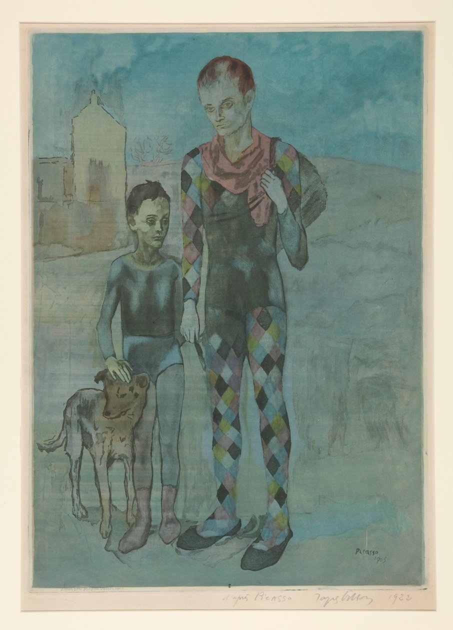 Akrobatene av Jacques Villon