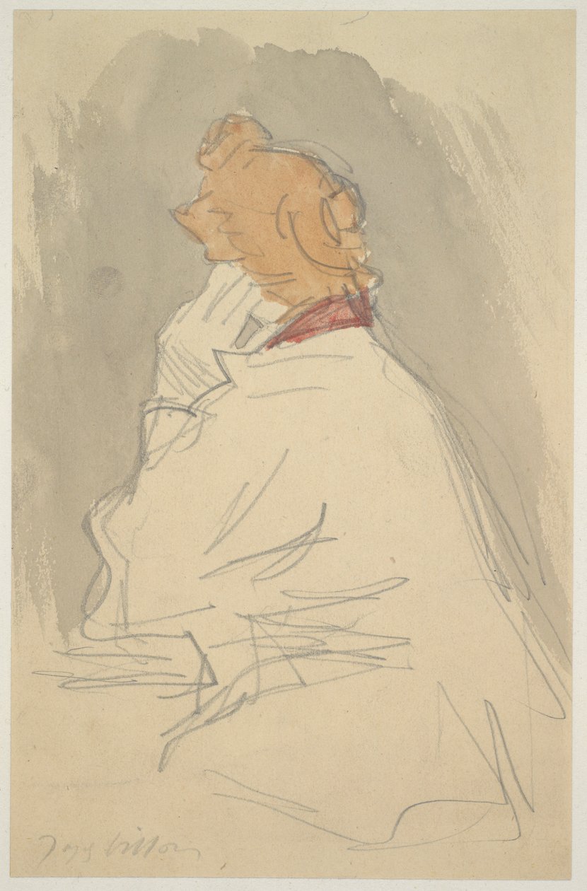 Sittende kvinne av Jacques Villon
