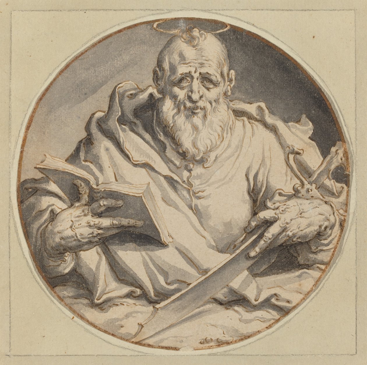 Saint Matteus av Jacques de Gheyn II