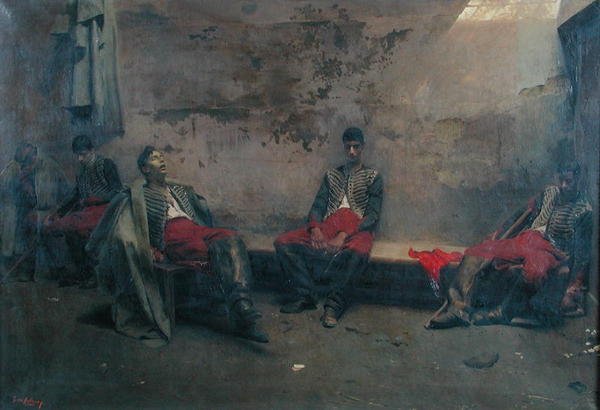Krigsfanger, før 1884 av Jacques de Lalaing