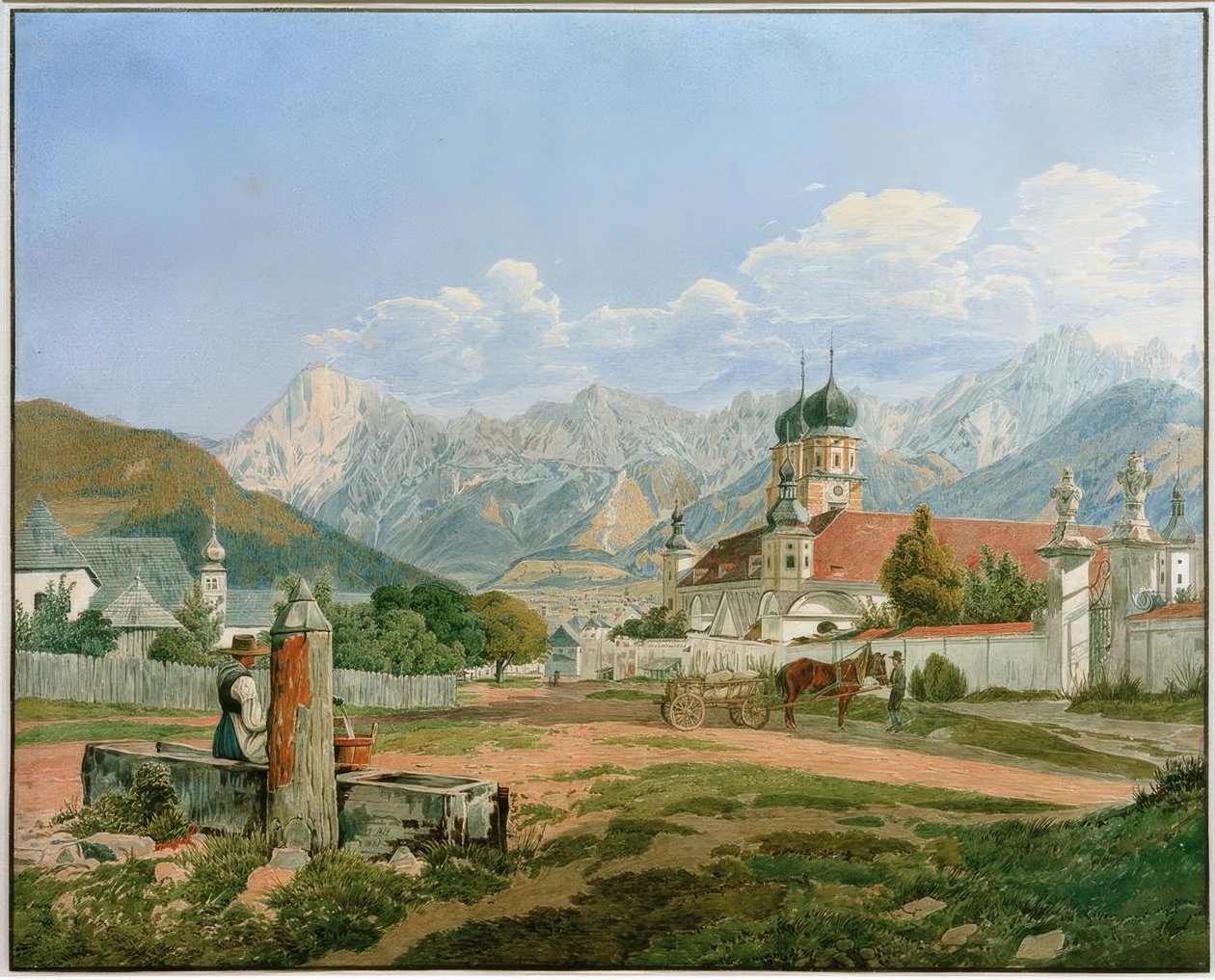 Admont Abbey av Jakob Alt