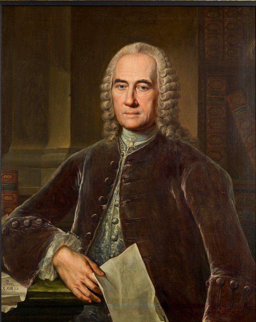 jacob Theodor Klein (1685 - 1759) av Jakob Wessel