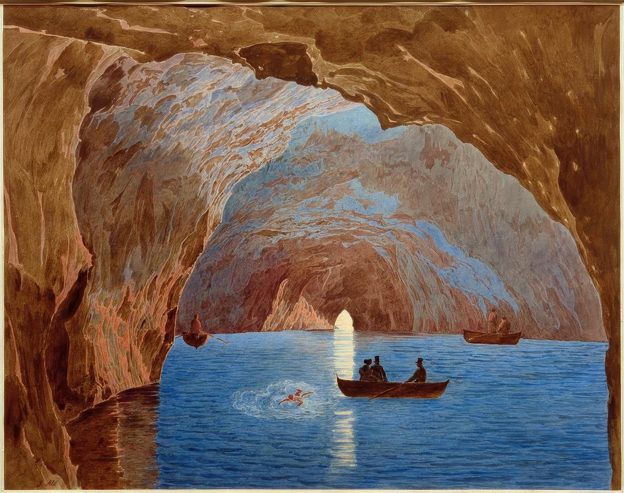 Capri (Italia), av Jakob Alt