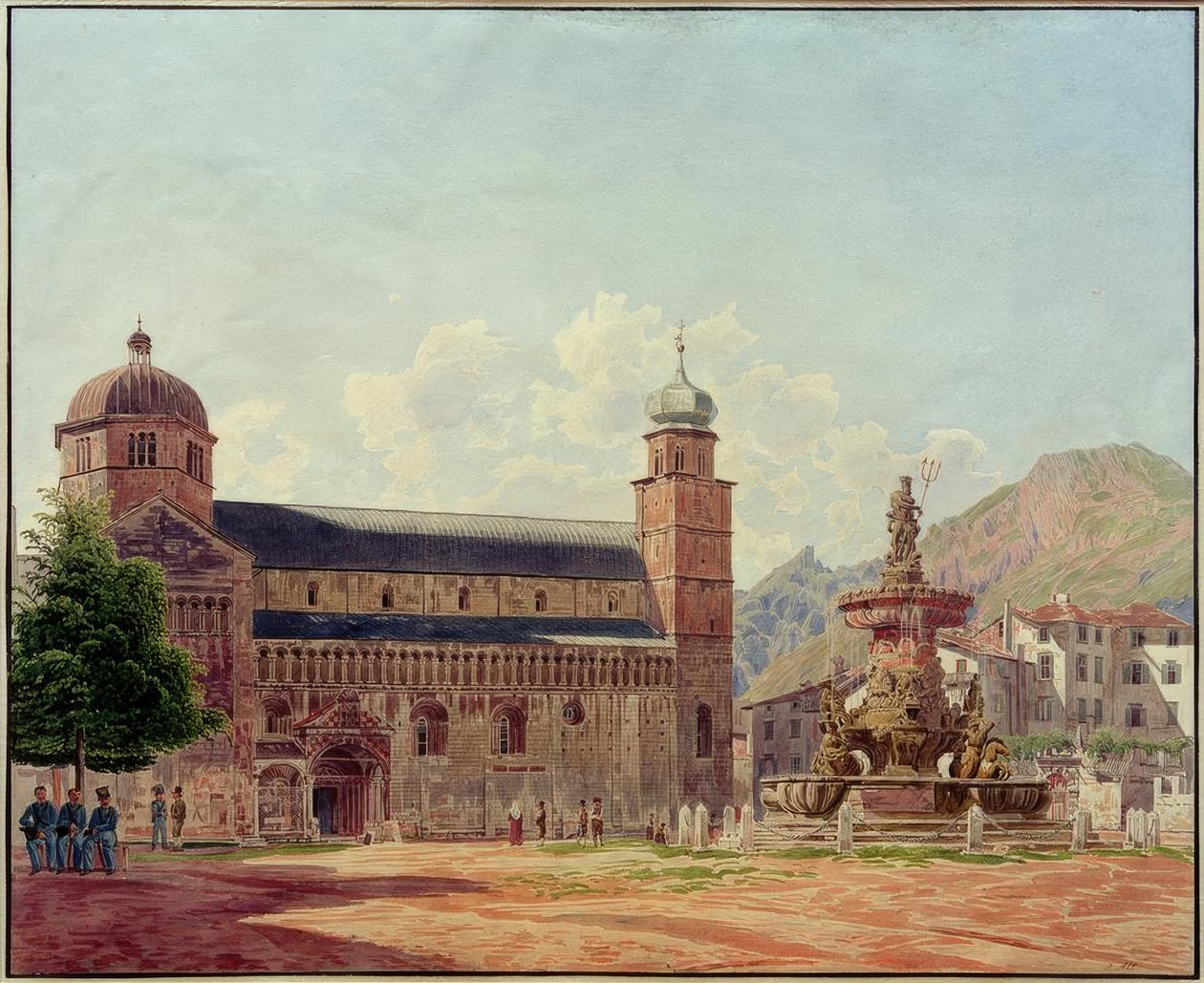 Trient / Trento (Trentino-Südtirol, Italia), av Jakob Alt