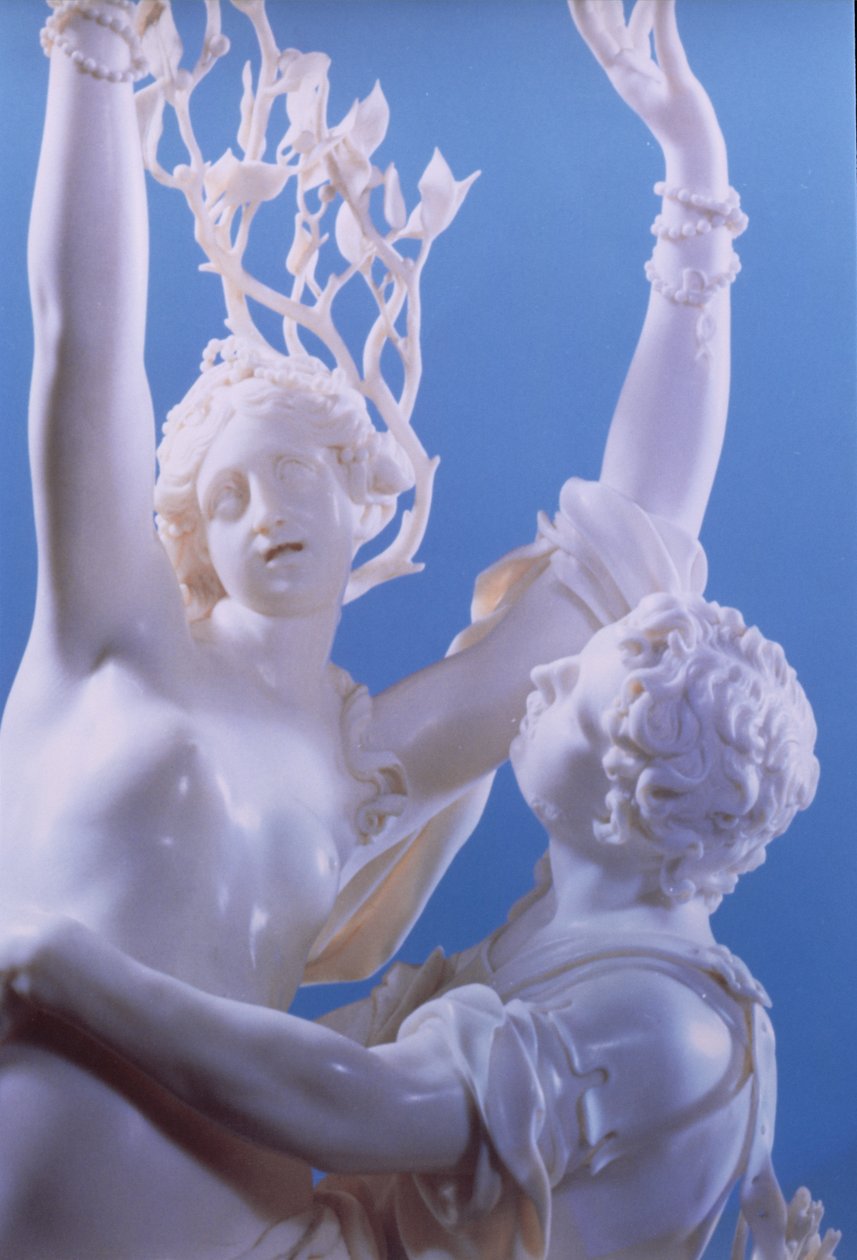 Detalj av Apollo og Daphne av Jakob Auer