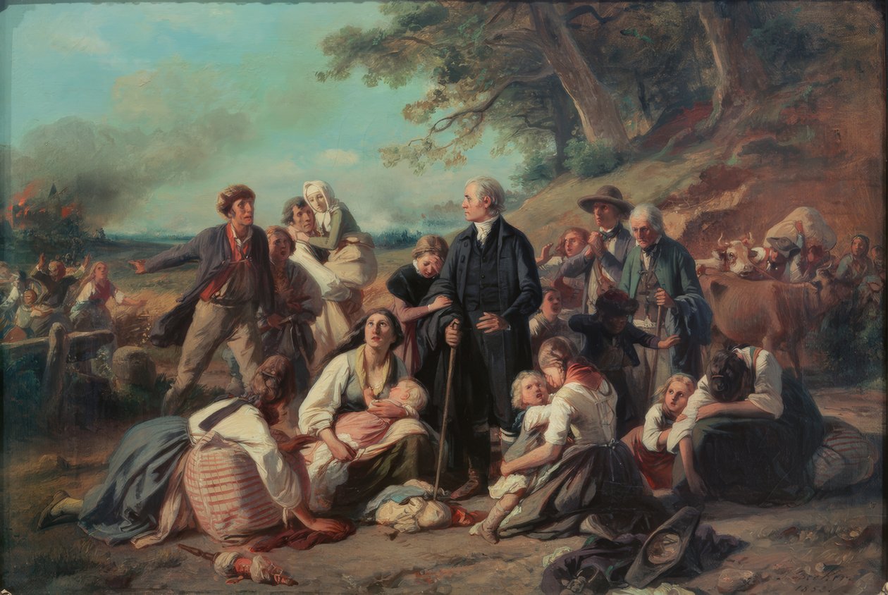 Landsbybrannen av Jakob Becker