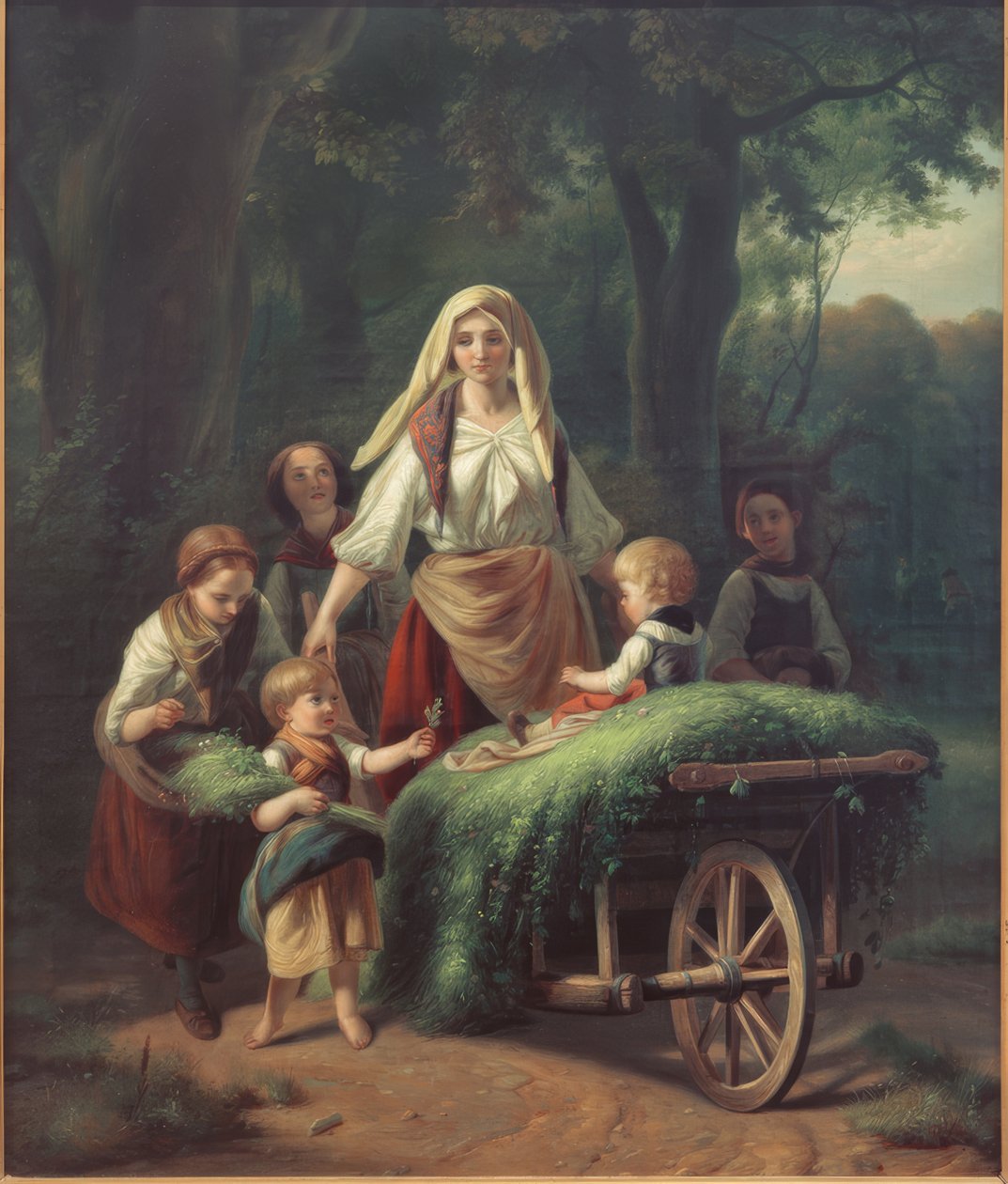 Kommer hjem fra skogen av Jakob Becker