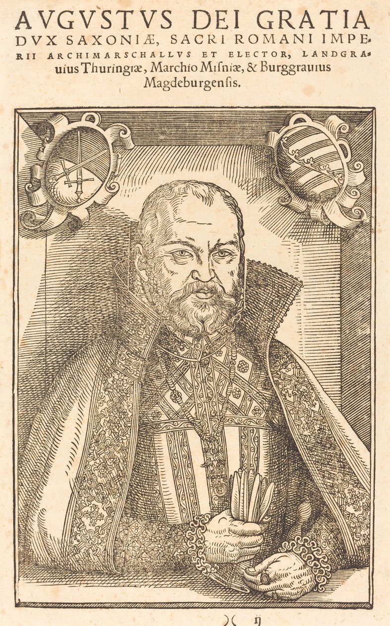 Augustus Hertzog av Sachsen av Jakob Lucius the Elder