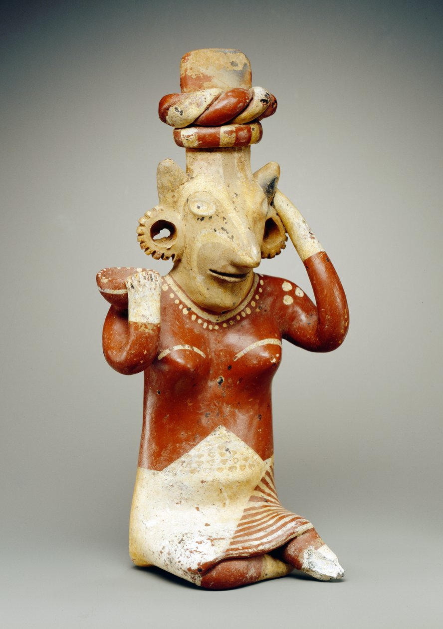 Kvinnefigur (keramikk) av Jalisco