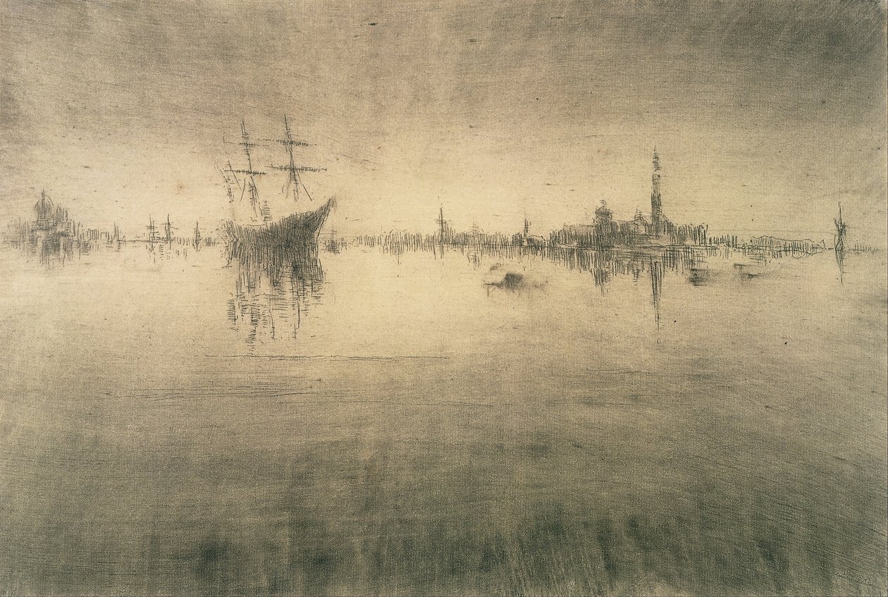 Nocturne av James Abbott McNeill Whistler