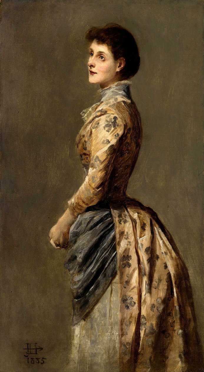 Portrett av en jente, 1885 av James Archer