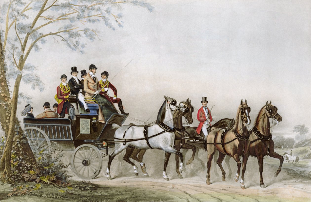 The Travel, gravert av R. Woodman av James Barenger