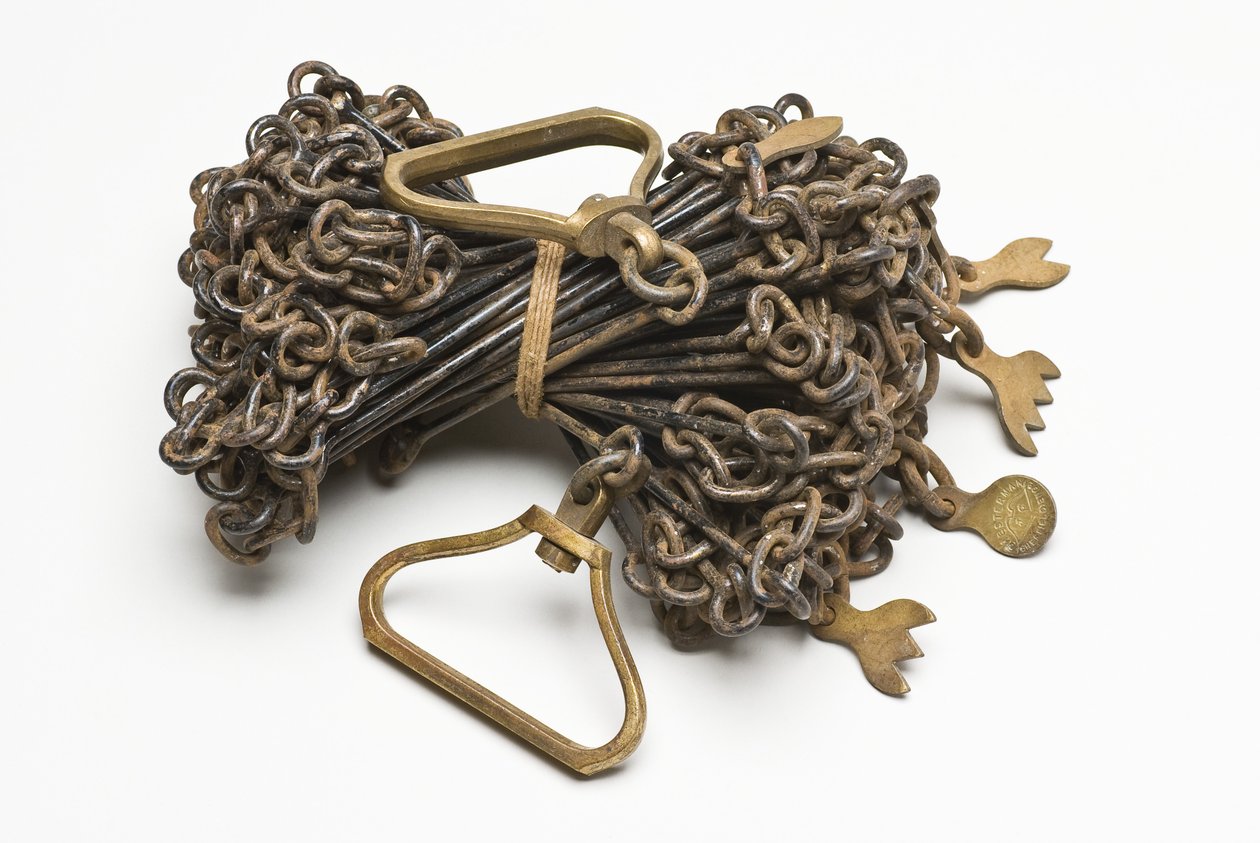 Gunters kjede, ca. 1880 (jern og messing) av James Chesterman