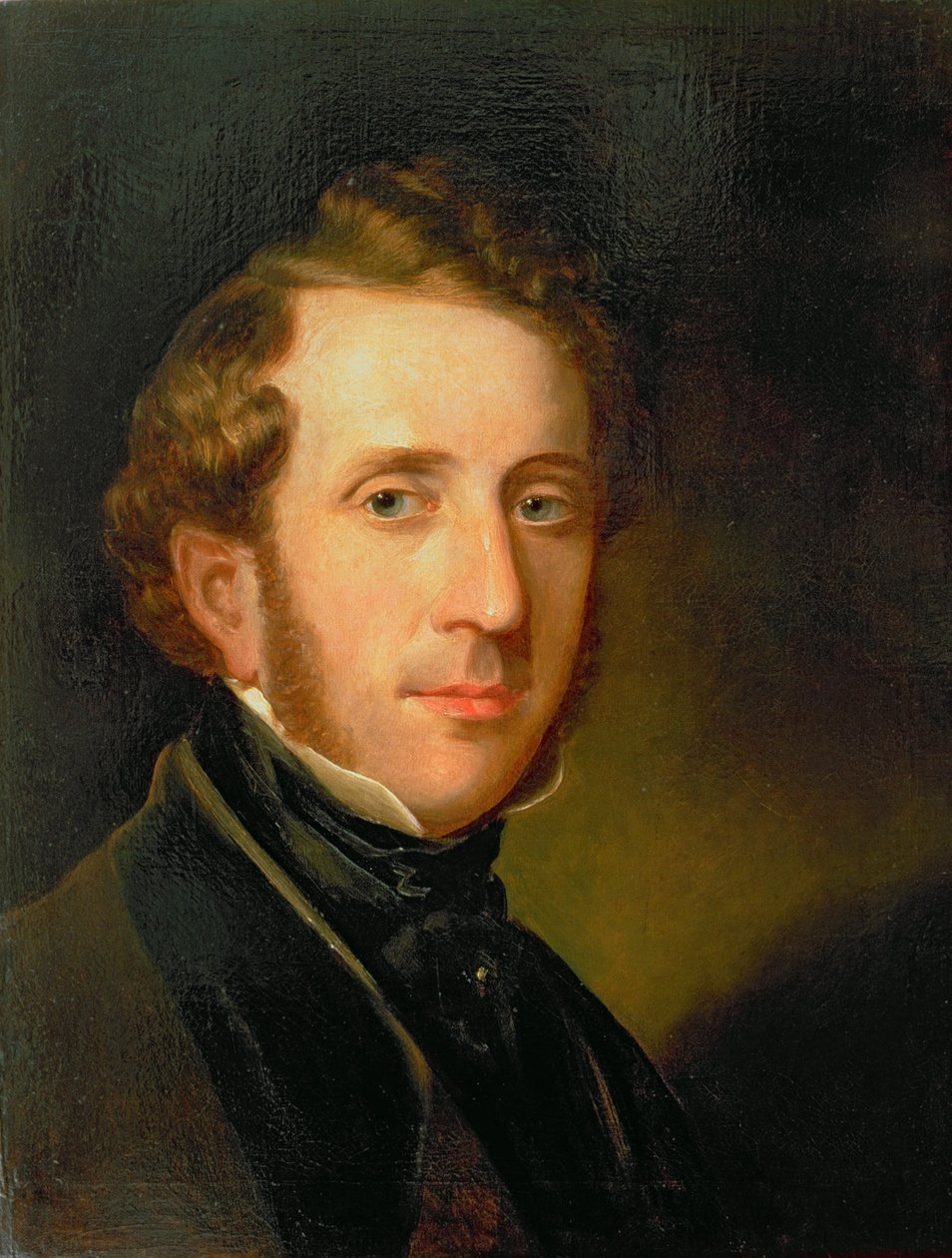 Selvportrett, ca. 1845 av James Flewitt Mullock