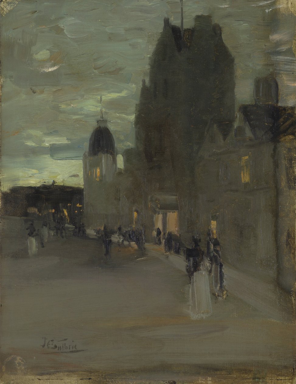 Gata i Oban, natt av James J. Guthrie