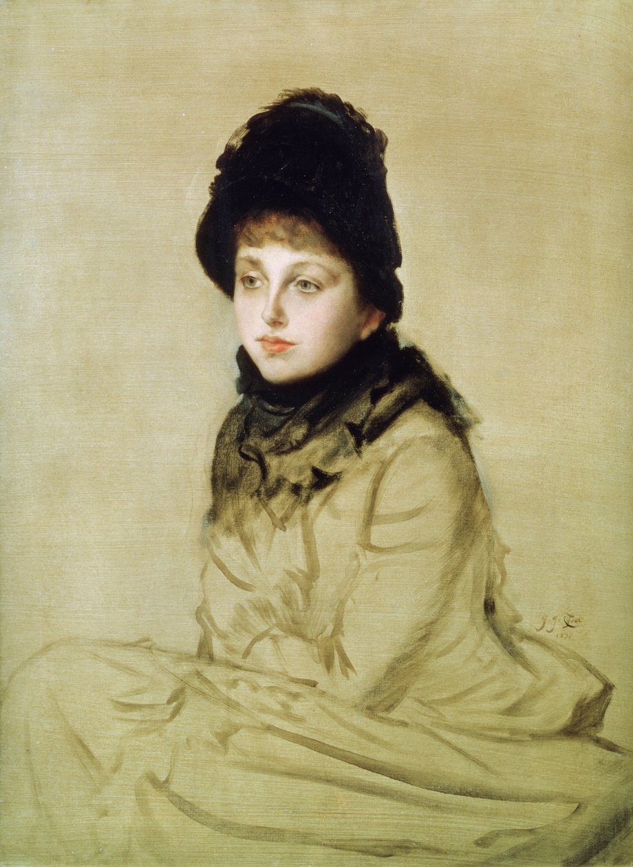 Kathleen Newton, 1877 av James Jacques Joseph Tissot