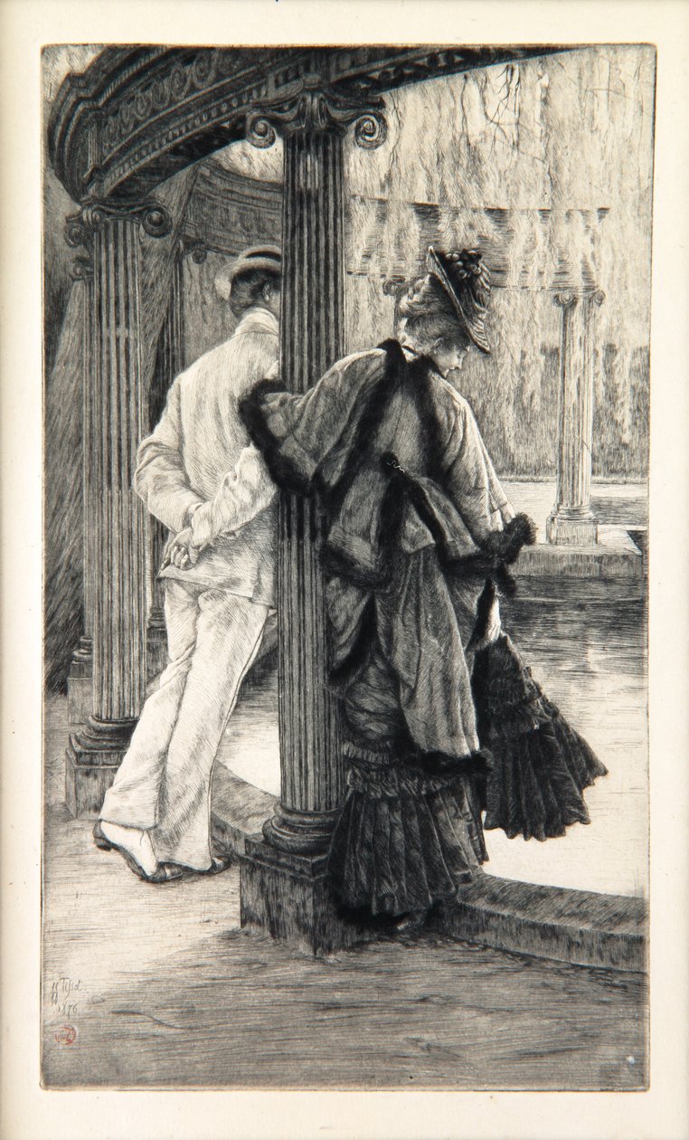 Lovers' Quarrel, 1876 av James Jacques Joseph Tissot