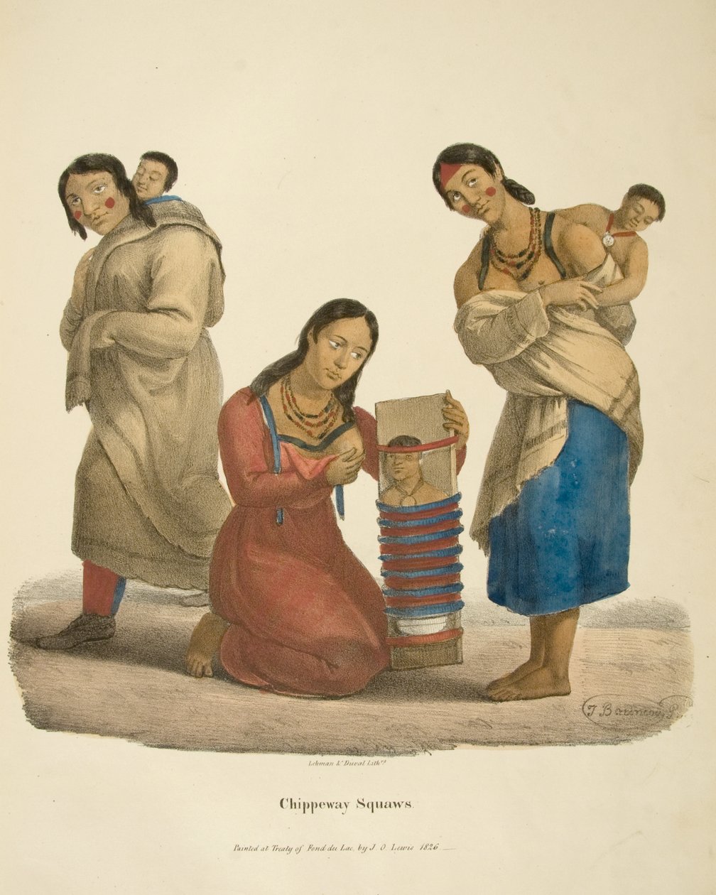 Chippeway Squaws av James Otto Lewis