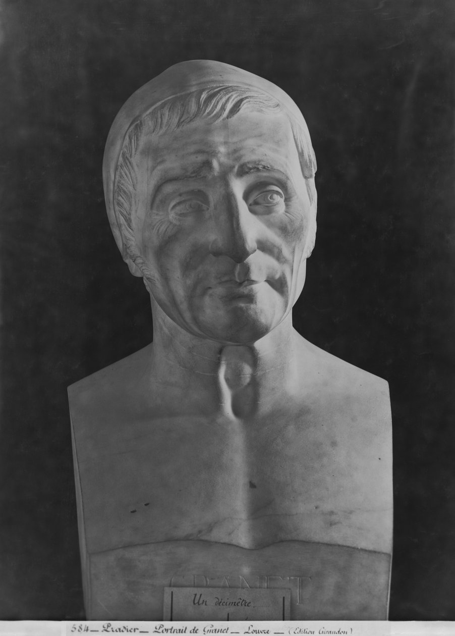 Francois Marius Granet, 1851 (marmor) av James Pradier