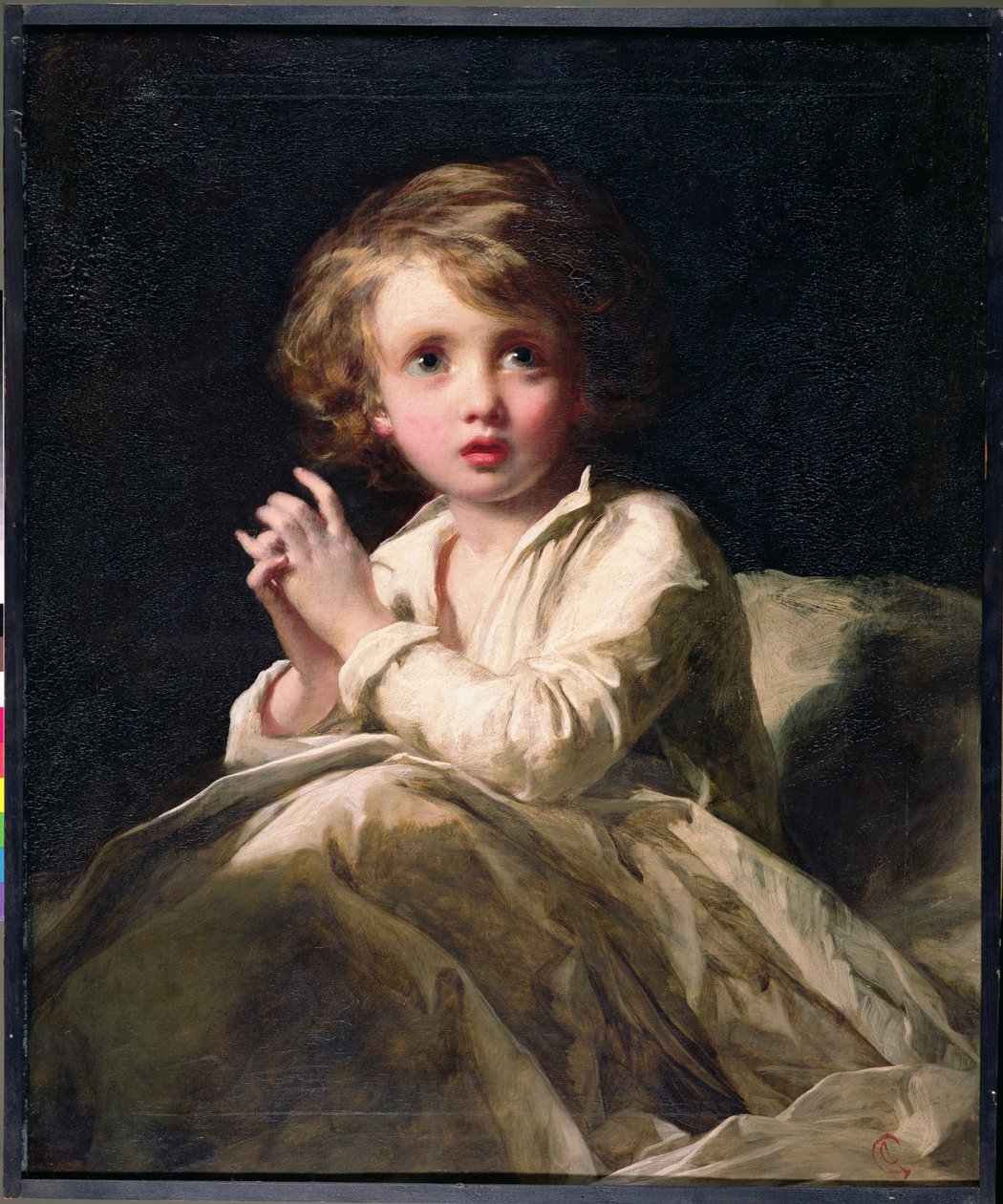 Spedbarnet Samuel, ca. 1853 av James Sant