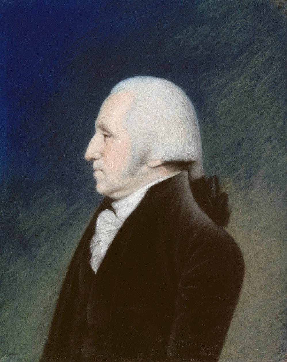 George Washington, 1795 (pastell på papir) av James Sharples