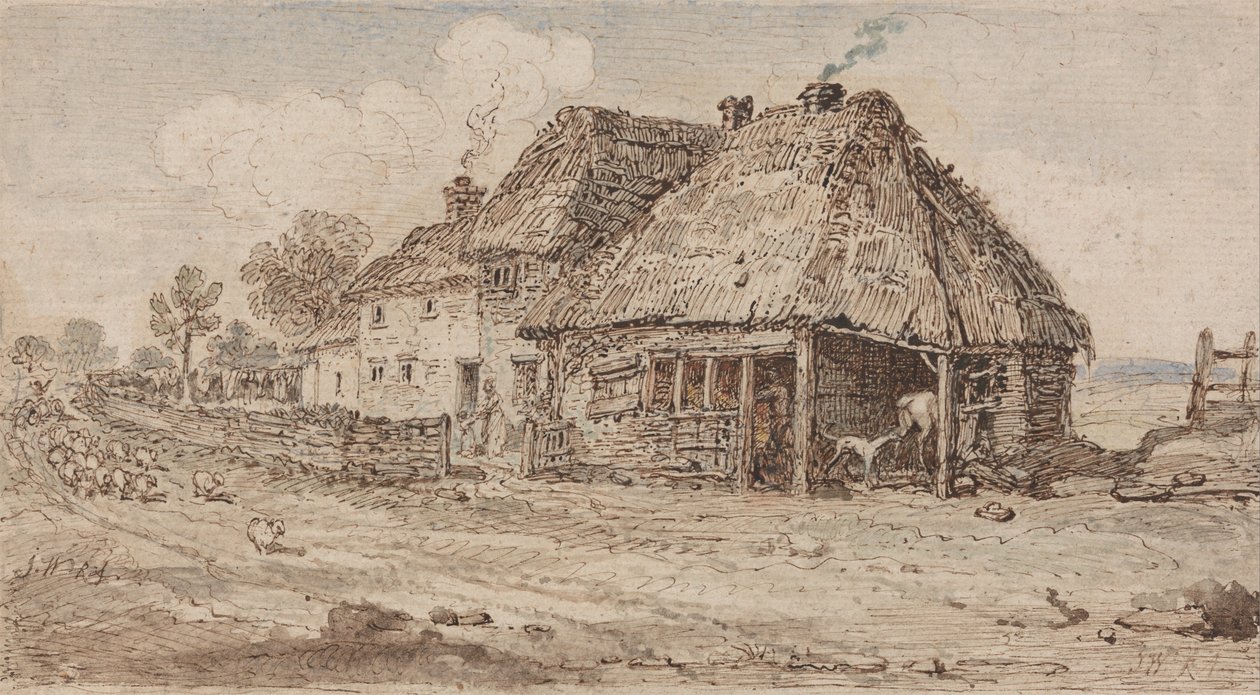 Hytte- og gårdsbygninger av James Ward
