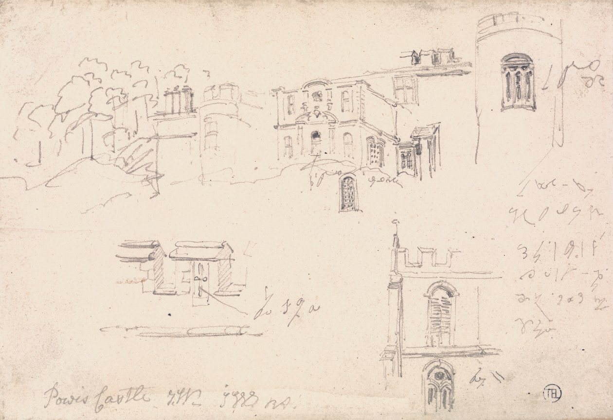 Powis slott av James Ward