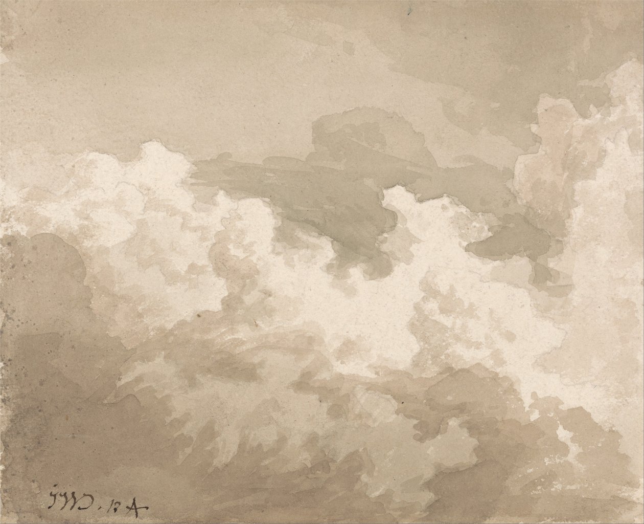 Sky Study av James Ward