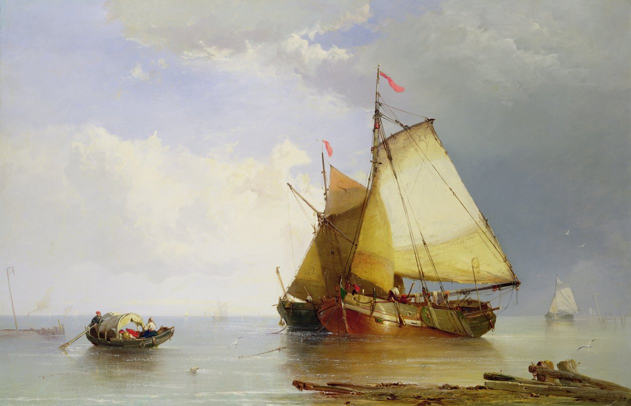 Frakt i en rolig, 1869 av James Webb