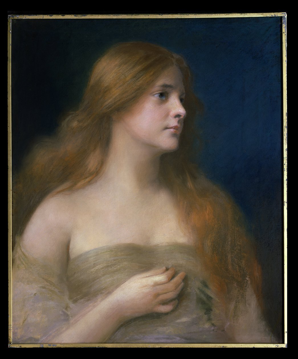 Lilith (pastell på papir) av James Wells Champney