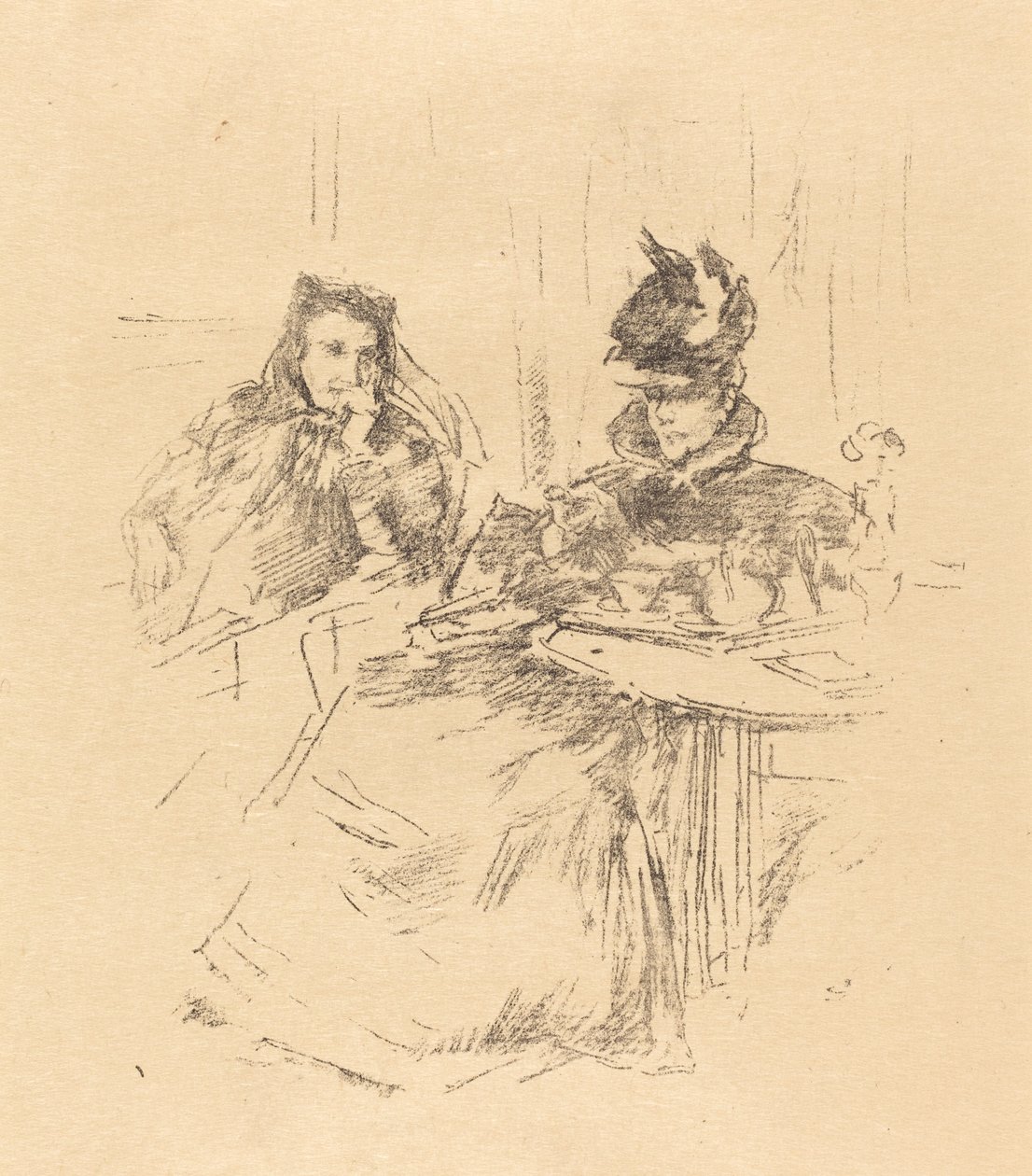 Ettermiddagste, 1897. av James Abbott McNeill Whistler