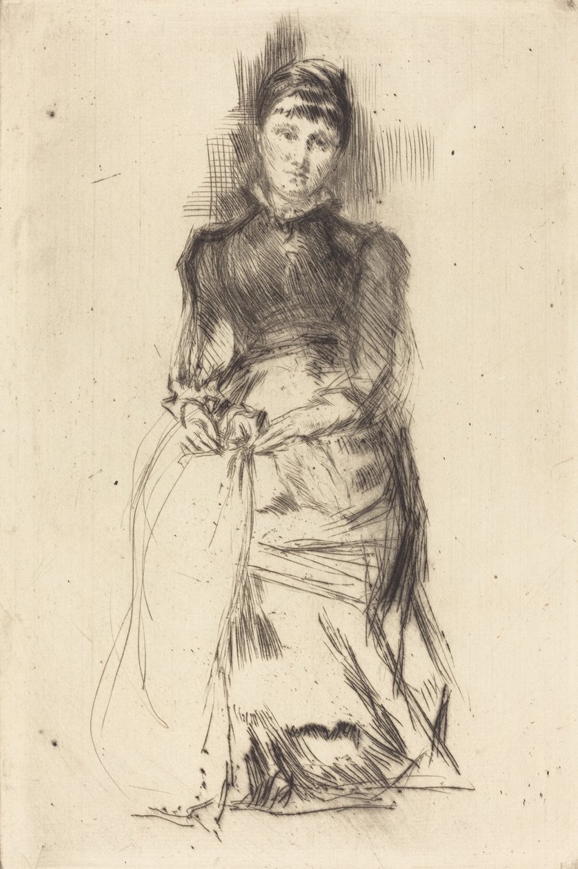 Agnes, ca. 18731875. av James Abbott McNeill Whistler