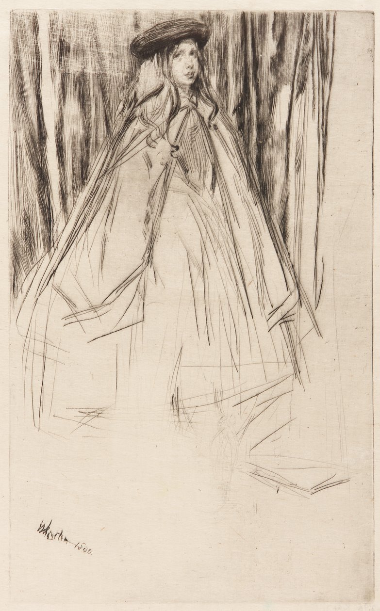Annie Haden, 1860. av James Abbott McNeill Whistler