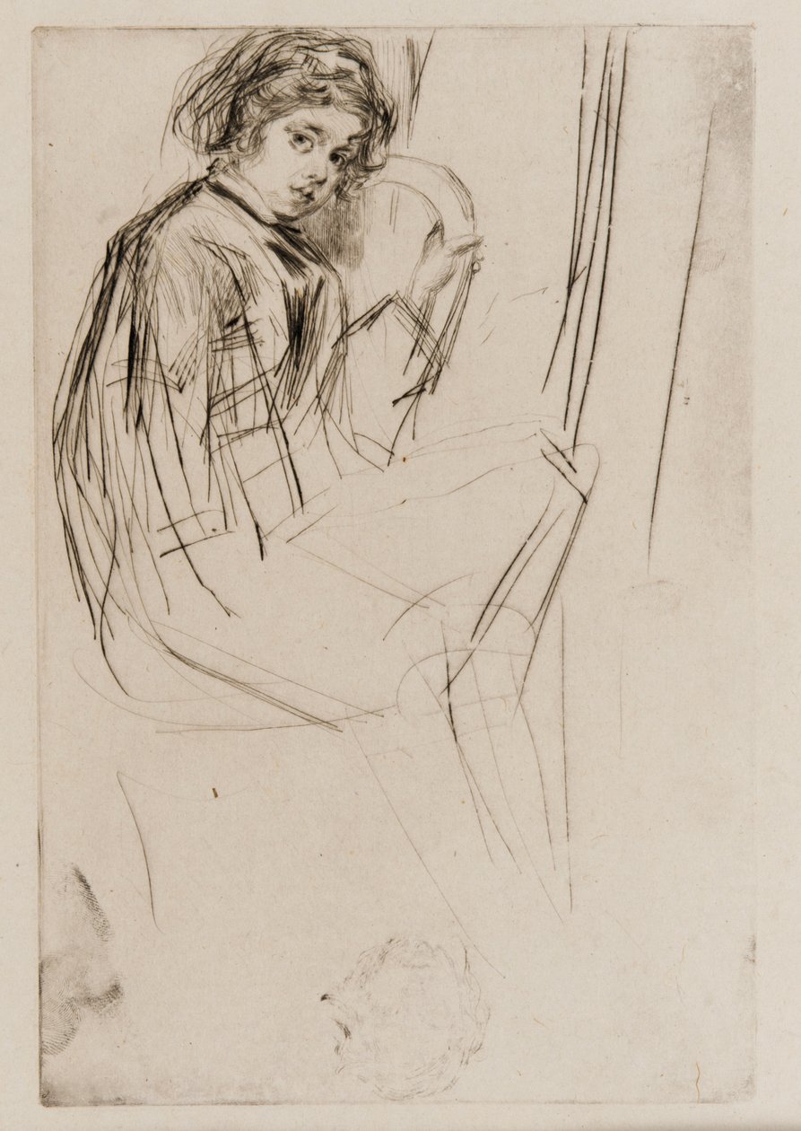 Arthur Haden, 1859. av James Abbott McNeill Whistler