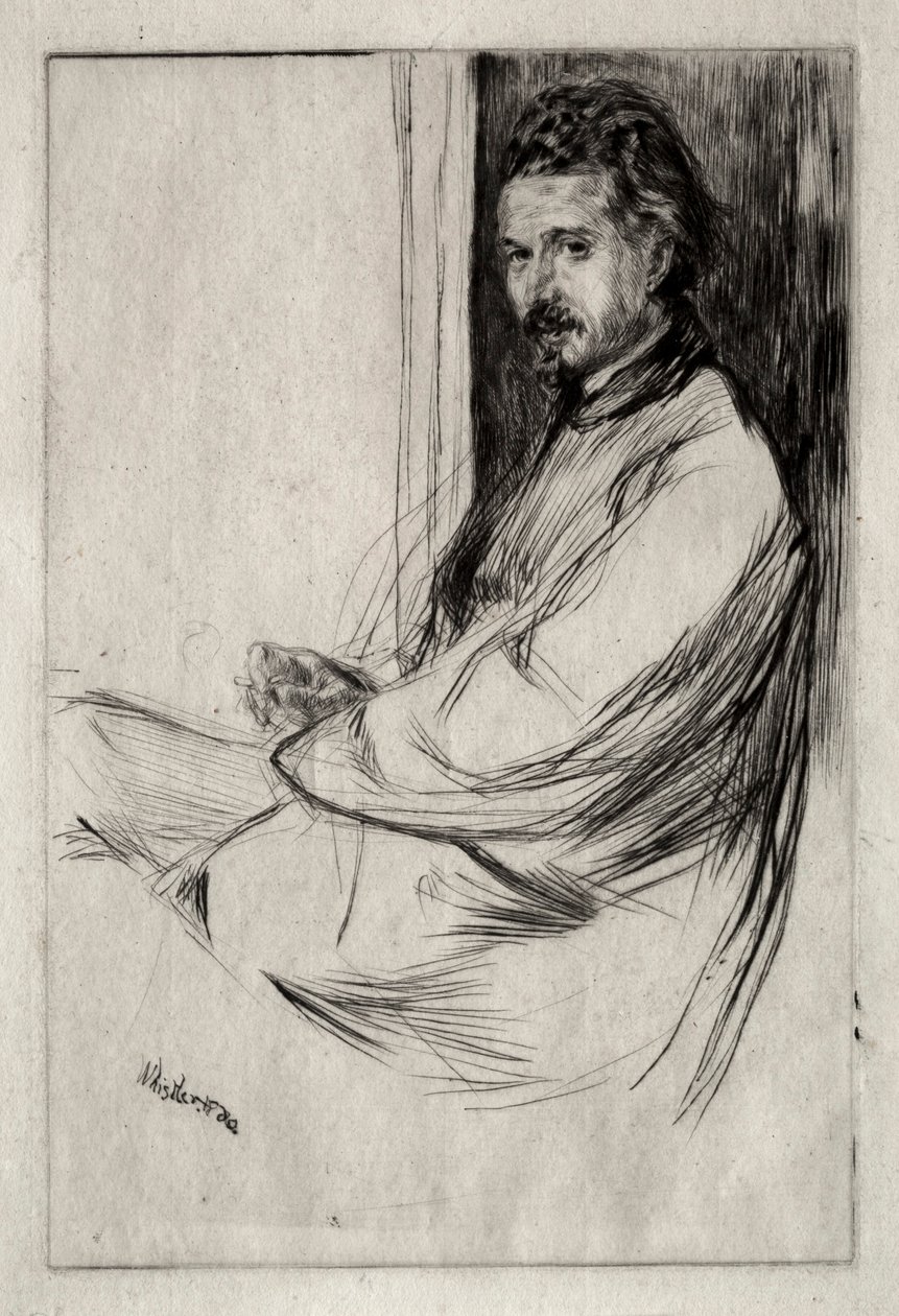 Axenfeld, 1860. av James Abbott McNeill Whistler