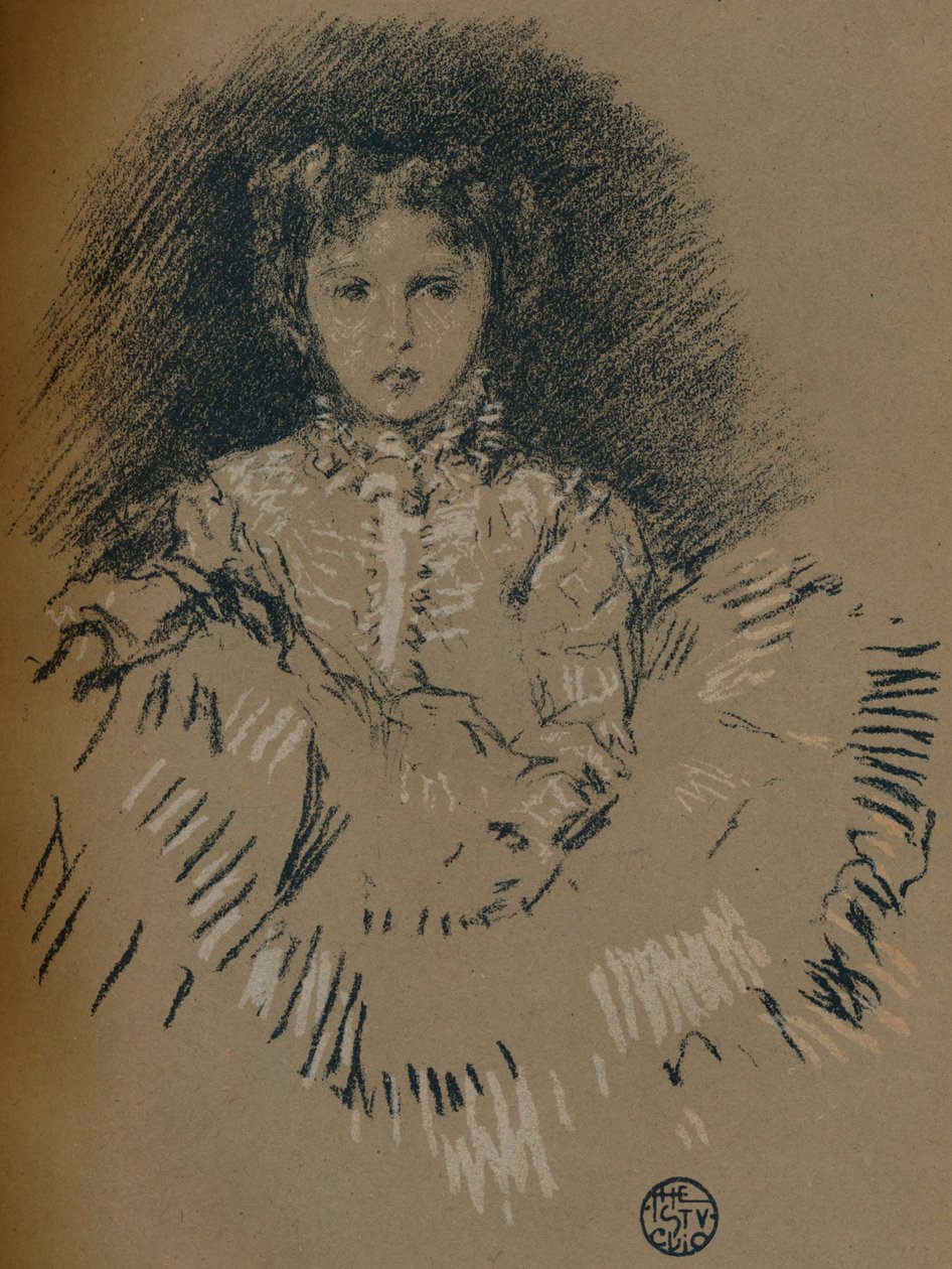 Baby Leyland, 1895 1903-1904. av James Abbott McNeill Whistler