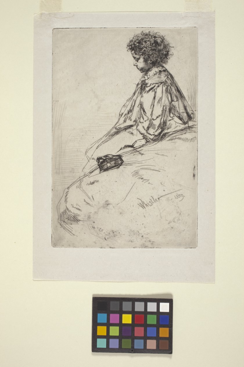 Bibi Lalouette (etsing) av James Abbott McNeill Whistler
