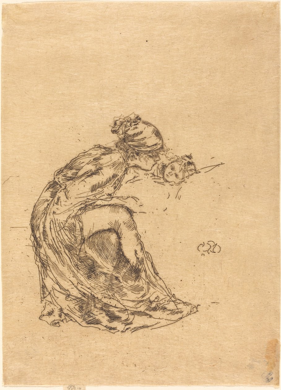 Cameo, No.I. av James Abbott McNeill Whistler