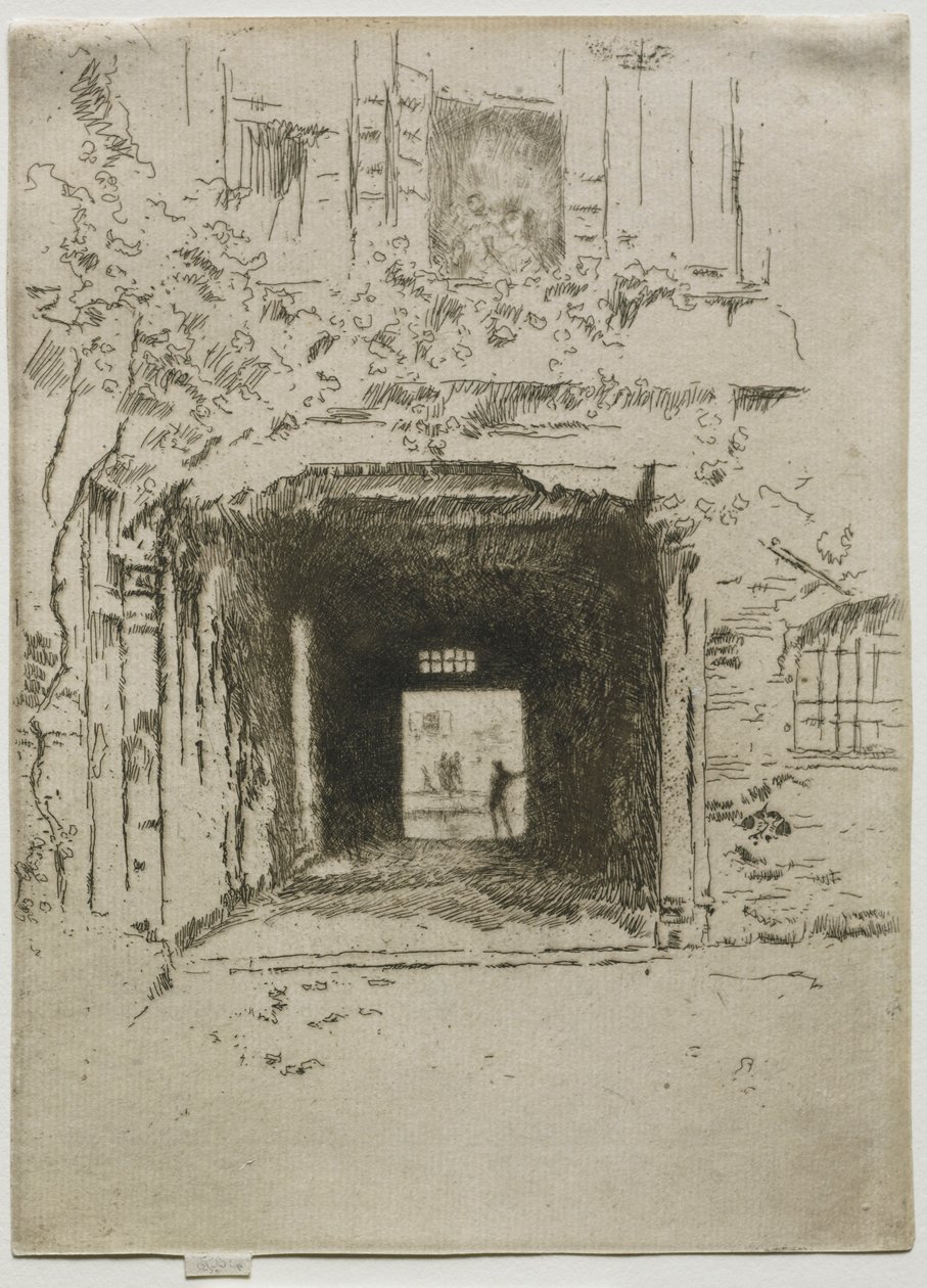Doorway and Vine, 1886. av James Abbott McNeill Whistler