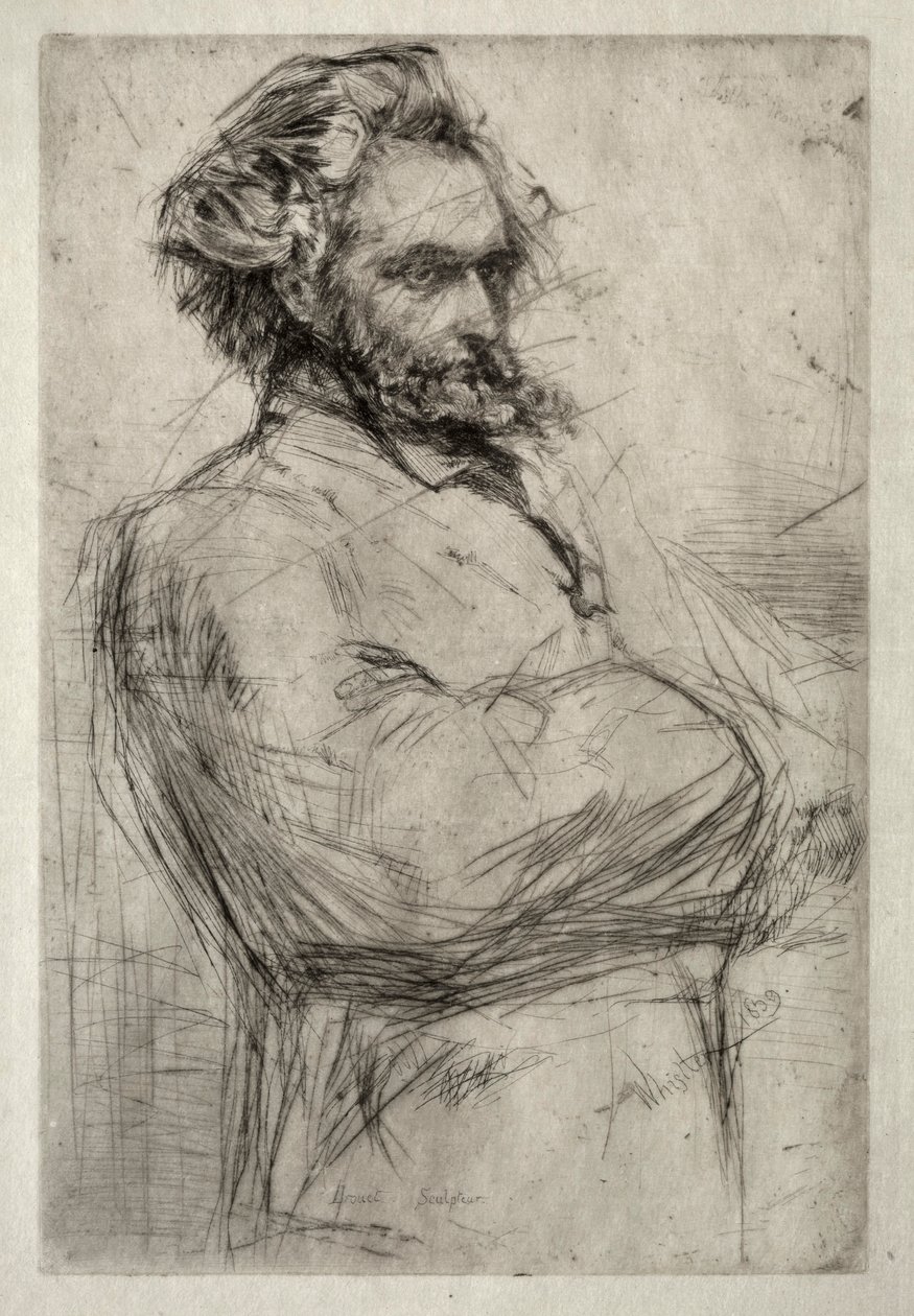 Drouet, 1859. av James Abbott McNeill Whistler