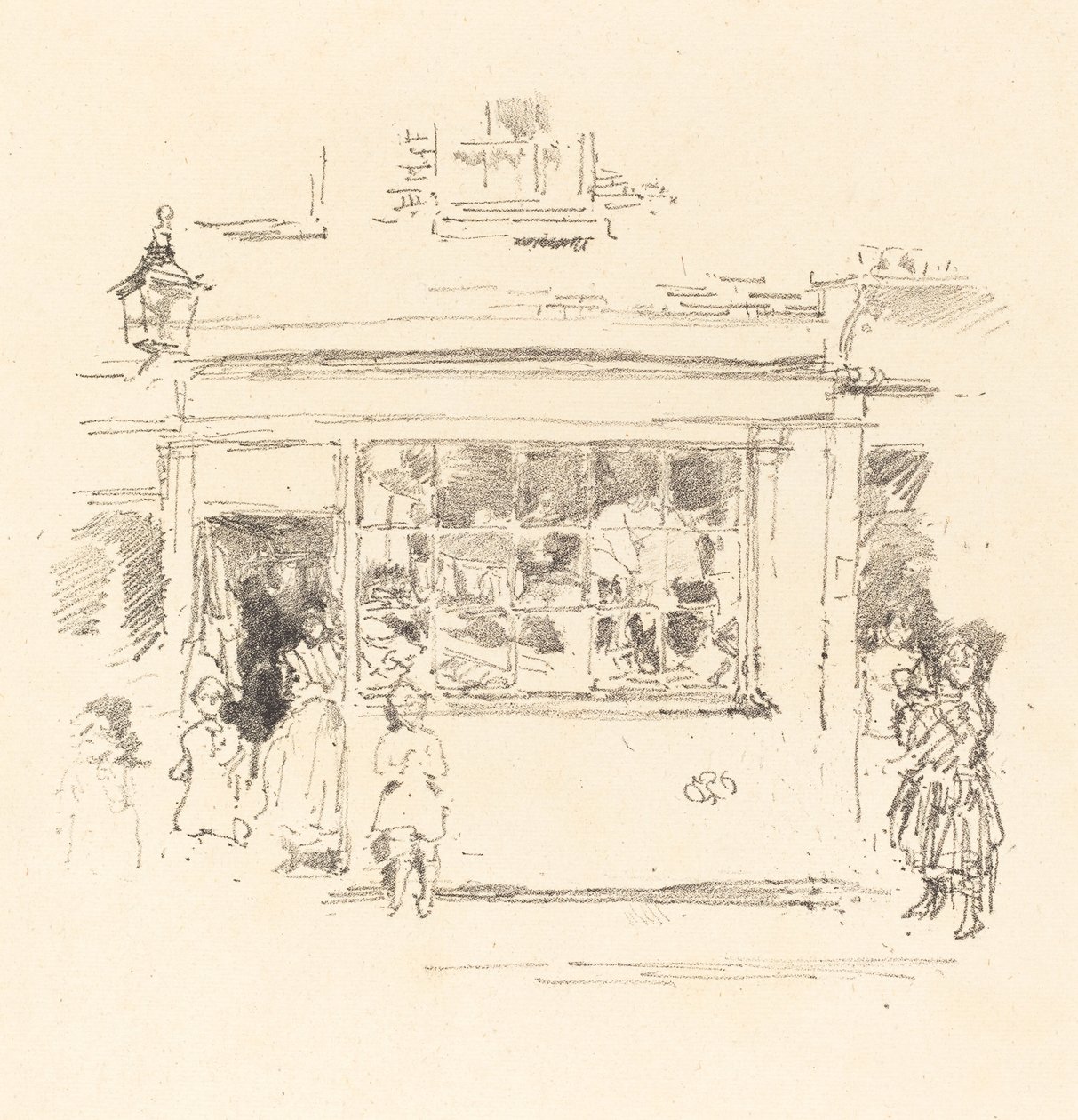Drury Lane Rags, 1888. av James Abbott McNeill Whistler