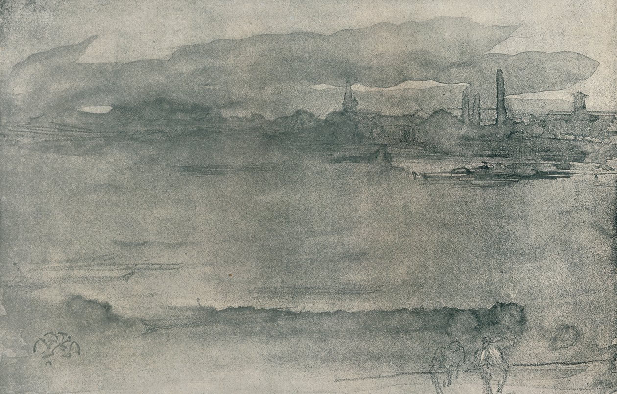 Tidlig morgen, 1878, 1904 av James Abbott McNeill Whistler