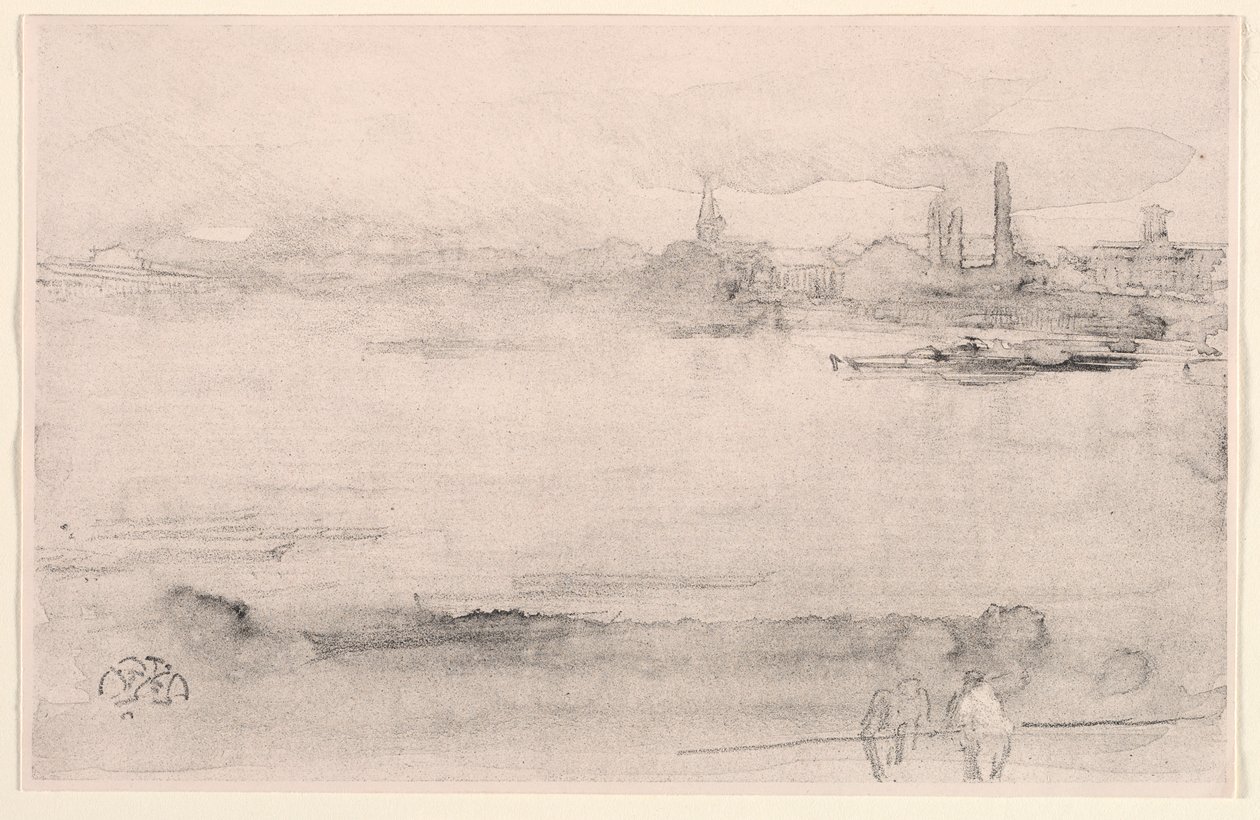 Tidlig morgen, 1898. av James Abbott McNeill Whistler