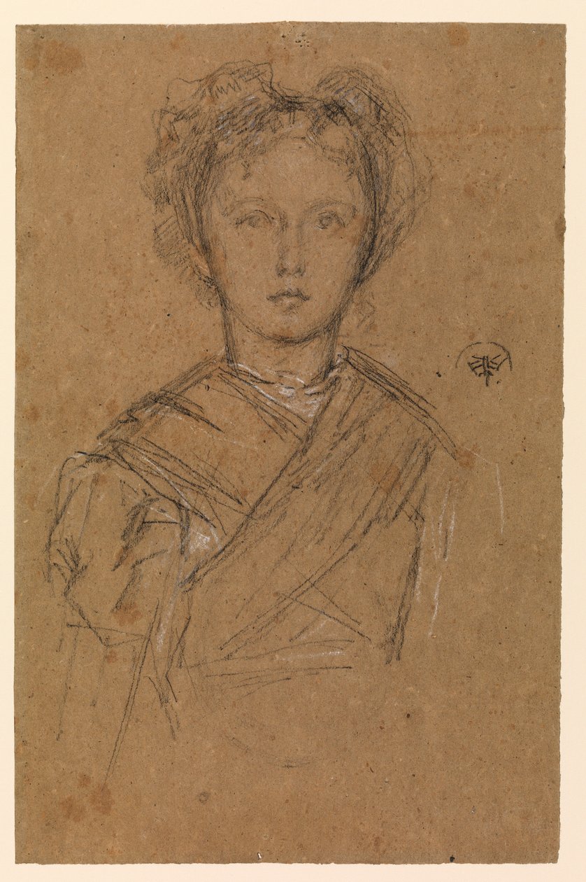 Elinor Leyland, ca. 1873 av James Abbott McNeill Whistler