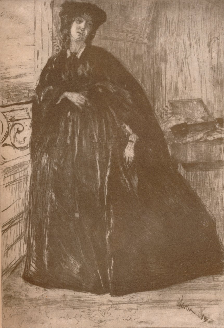 Finette, 1859, 1904 av James Abbott McNeill Whistler