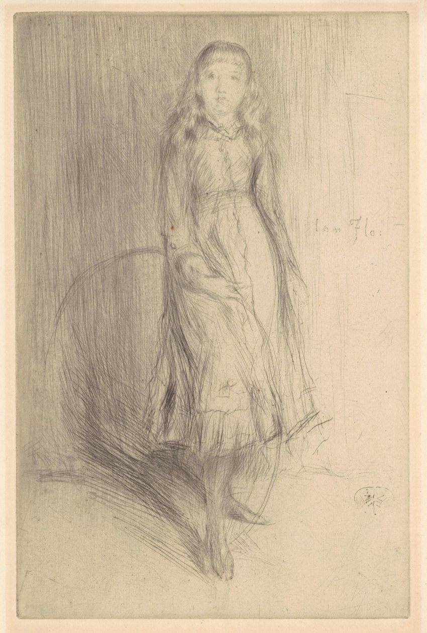 Florence Leyland, 1874. av James Abbott McNeill Whistler