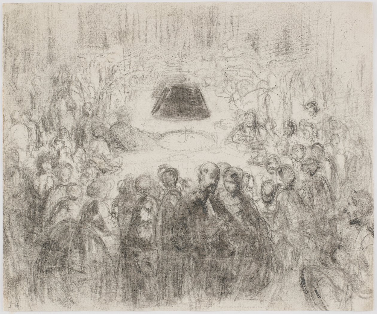 Spillesalong i Baden-Baden, 1858. av James Abbott McNeill Whistler