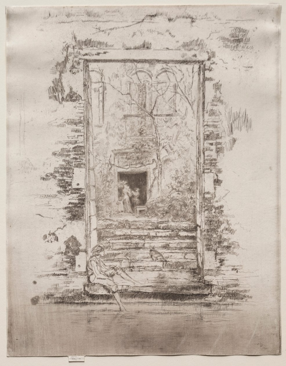 Garden, 1886. av James Abbott McNeill Whistler