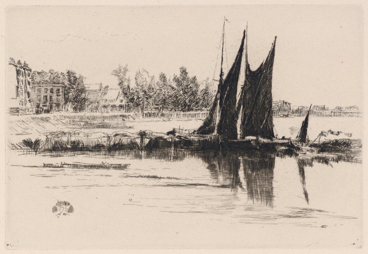 Hurlingham av James Abbott McNeill Whistler
