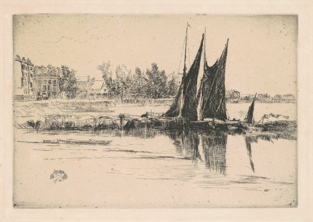 Hurlingham, 1879. av James Abbott McNeill Whistler